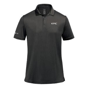 MEN'S MONTEREY S/S POLO- GRANITE with KPIC-CF34987