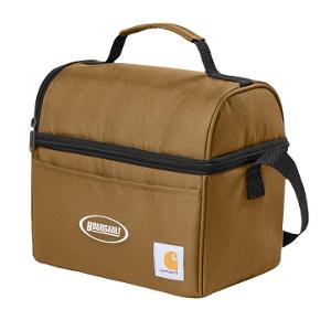 CARHARTT® LUNCH 6-CAN COOLER - CARHARTT BROWN with Bourgault One Color - 2024-CF36228