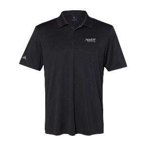 Adidas Performance Polo –  Black with Major Drilling 3.25"W-CF35324