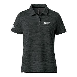 WOMEN'S TORRENTE S/S POLO - CHARCOAL MIX with Canterra Seeds - Horizontal -CF33765