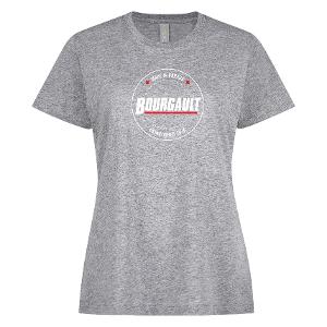ATC 24EVER™ RING SPUNCOTTON LADIES TEE – SPORT GREY with Bourgault Made In Canada - 10 inches-CF35951