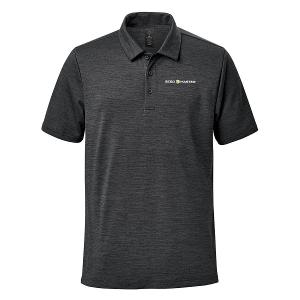 MEN'S TORRENTE S/S POLO - CHARCOAL MIX with SeedMaster - Horizontal -CF34506