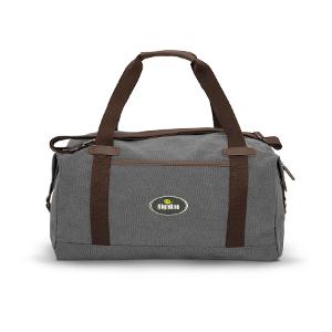 KOI® CANVAS DUFFEL - Faded Grey with Highline Oval - 4.00" Wide -CF34221
