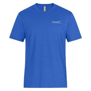 ATC 24EVER™ RING SPUNCOTTON TEE – ROYAL with TransX - 3"W-CF35207