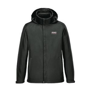 MEN'S SIERRA 3-IN-1 JACKET - BLACK with KAG Embroidery-CF36874