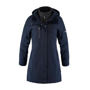 Apex - Ladies 3 in 1 Jacket - Navy with Major Drilling 3.25"W-CF33857