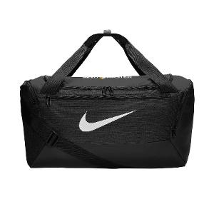 NIKE BRASILIA SMALL DUFFEL - BLACK with SeedMaster - Horizontal - 5" Wide-CF34349