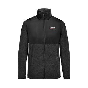 CASCADIA HYBRID PERFORMANCE JACKET - BLACK with KAG Embroidery-CF36864