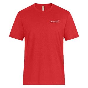 ATC 24EVER™ RING SPUNCOTTON TEE – RED with TransX - 3"W-CF35209