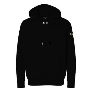 Under Armour Men's Icon Fleece Hooded Full-Zip- Black with Sigfusson Northern-CF35586
