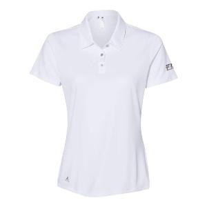 Ladies Adidas Performance Polo – White with FGI-CF34798