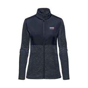 WOMEN'S CASCADIA HYBRID PERFORMANCE JACKET - MIDNIGHT with KAG Embroidery-CF36868