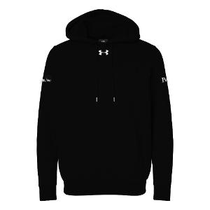 Under Armour Men’s Team Icon Fleece Hooded Sweatshirt - Black with FWS-CF34940