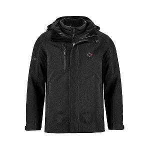 Apex - Men's 3 in 1 Jacket - Black with CCL-CF33557