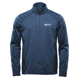 MEN'S TREELINE PERFORMANCE - DARK NAVY HEATHER with Canterra Seeds - Horizontal -CF33773