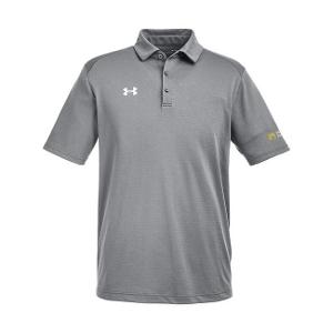 UNDER ARMOUR MEN'S TECH™ POLO - CASTLEROCK GRAY with Sigfusson Northern-CF33254