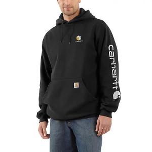 CARHARTT LOOSE FIT MIDWEIGHT LOGO SLEEVE GRAPHIC SWEATSHIRT BK with SeedMaster - Medium -CF34343