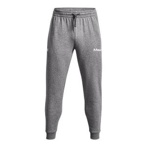 UNDER ARMOUR MEN'S RIVAL FLEECE SWEATPANT - GREY HEATHER with MacDon Embroidery-CF34614