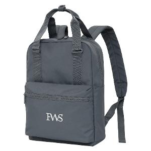 KOI® MATTE HANDLED BACKPACK. 10L- STORM GREY with FWS-CF34921