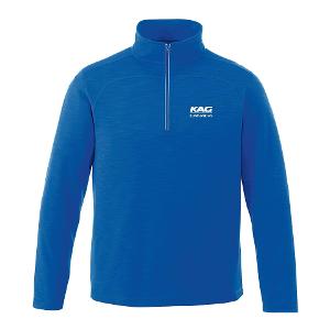 Meadowbrook - Men's Interlock 1/4 Zip Pullover - Colbalt with KAG Embroidery-CF33947