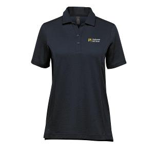 WOMEN'S NEVADA S/S MICRO PIQUE POLO - MIDNIGHT with Sigfusson Northern-CF33174