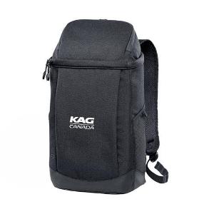 AQUARIUS 24 COOLER BACKPACK - BLACK with KAG Embroidery-CF33999