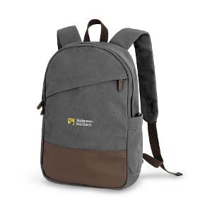 KOI® CANVAS BACKPACK - Faded Grey with Sigfusson Northern-CF33915