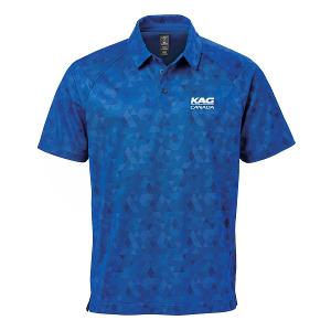 MEN'S GALAPAGOS S/S POLO - CLASSIC BLUE with KAG Embroidery-CF33271