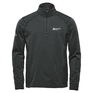 MEN'S TREELINE PERFORMANCE - BLACK HEATHER with Canterra Seeds - Horizontal -CF33504