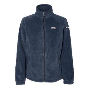 Women’s Benton Springs™ Fleece Full-Zip Jacket - Collegiate Navy with KAG Embroidery-CF36093