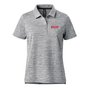 WOMEN'S TORRENTE S/S POLO - GREY MIX with Boxed MacDon	-CF33418