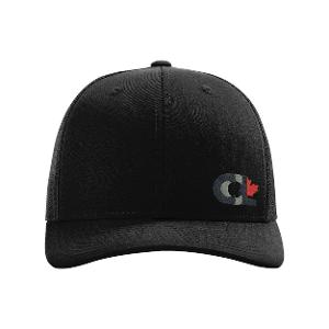 Richardson Snapback Trucker Cap - BK with CCL-CF35231