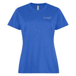 ATC 24EVER™ RING SPUN COTTON LADIES' TEE- RYLBLU with TransX - 3"W-CF35215