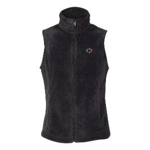 Women’s Benton Springs™ Fleece Vest - Black with CCL-CF33587