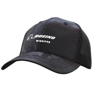 URBAN NORTH BLACK CAMO CAP - BLACK-CF31605