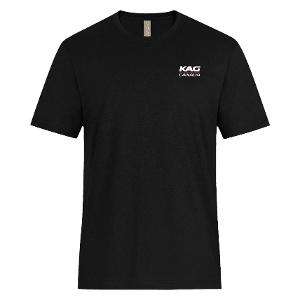 ATC 24EVER™ RING SPUNCOTTON TEE – BLACK with KAG - FusionX-CF34818
