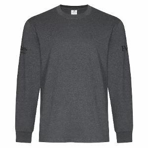 ATC™ EVERYDAY RING SPUN COTTON LONG SLEEVE TEE DG with FWS & BEST MANAGED COMPANIES-CF28901