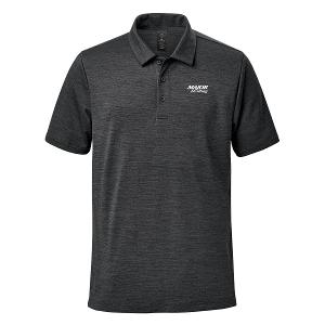 MEN'S TORRENTE S/S POLO - CHARCOAL MIX with Major Drilling 3.25"W-CF35291