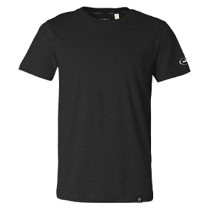 URBAN NORTH T-SHIRT - BLACK HEATHER with Highline Oval - 3.00" Wide FX-CF36422