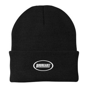 PORT & COMPANY® - KNIT CAP BLACK with Bourgault One Color - 2024-CF32996