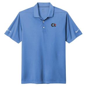 NIKE DRI-FIT MICRO PIQUE 2.0 POLO - VALOR BLUE with CCL-CF32415
