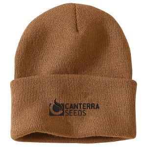 CARHARTT ACRYLIC WATCH TOQUE CTBN with Canterra Seeds - Horizontal -CF33803