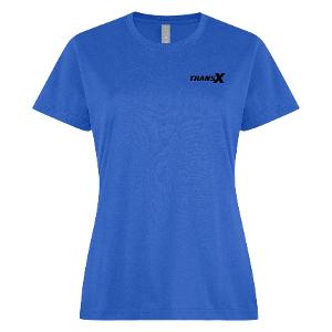ATC 24EVER™ RING SPUN COTTON LADIES' TEE- RYLBLU with TransX - 3"W-CF35216