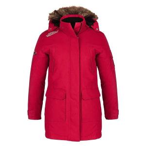 Ultimate - Ladies Cold Weather Parka w/ Detachable Hood - Red with CCL-CF33568