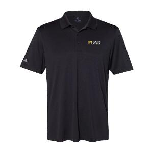 Adidas Performance Polo – Black with Sigfusson Northern-CF35545