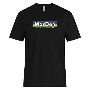 ATC 24EVER™ RING SPUNCOTTON TEE - BLACK with MacDon Retro-CF36641