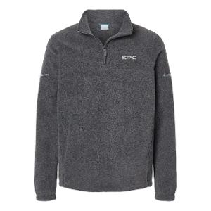 Steens Mountain™ Half Zip Fleece Pullover – Charcoal Heather with KPIC-CF35043