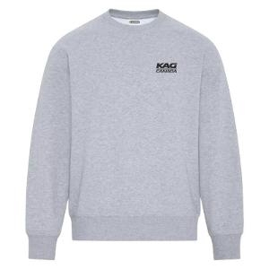 ATC WERK™ HEAVYWEIGHT FLEECE CREWNECK - ATHLETIC GREY with KAG Embroidery-CF36879
