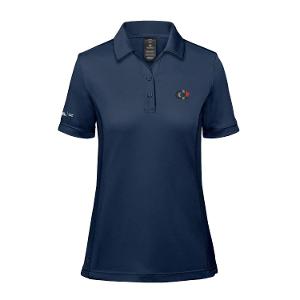 WOMEN'S MONTEREY S/S POLO- NAVY with CCL-CF35089