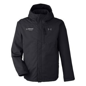 UNDER ARMOUR MEN'S PORTER 3-IN-1 2.0 JACKET BK-CF31557